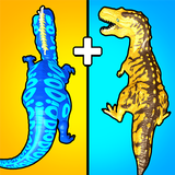 Merge Master dinosaur battle أيقونة