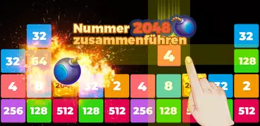 2048-zusammenführen zahlen spiele.drop the number