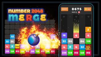 2048 Merge Number – Free Merge Block Puzzle Games скриншот 2