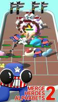 Merge Alphabet Heroes Clash تصوير الشاشة 1