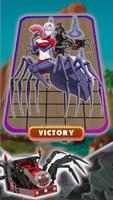 Merge Spider Train Monster screenshot 2