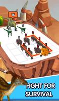 Dino Merge: Battle 3D plakat