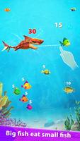 Shark Evolution Merge & Eat Plakat
