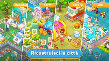 1 Schermata Città di Fusione-Giochi Unisci
