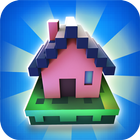 Merge Houses: Pixel City Game icon