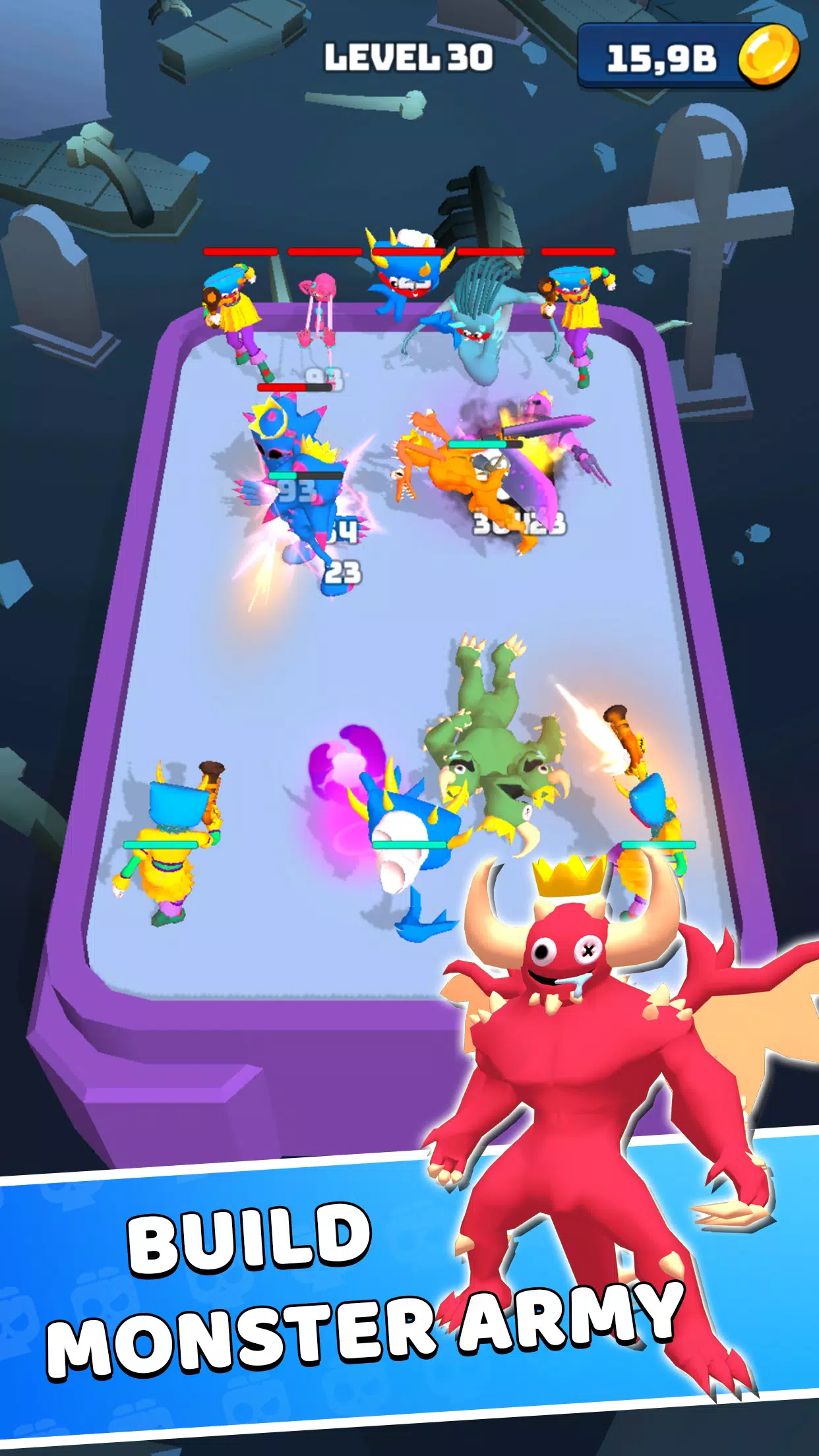 Tải Xuống Apk Monster Rampage: Merge Rainbow Cho Android