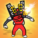 Merge Toilet: Skibd War APK