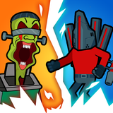 Merge Fight: Grim & Zombie War