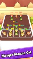 Epic Banana Cat Merge Puzzle poster