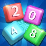 Cube 2048 Merge Game Zeichen