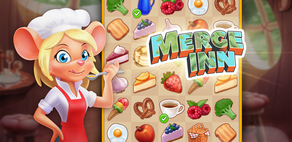 How to Download Merge Inn - Tasty Match Puzzle on Mobile image