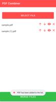 Объединить PDF Ekran Görüntüsü 1