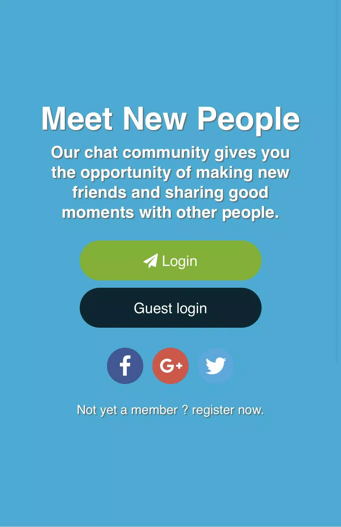 Free chat no reg