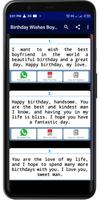 Birthday Wishes for Boyfriends Screenshot 1