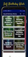 Myself Birthday Wishes poster