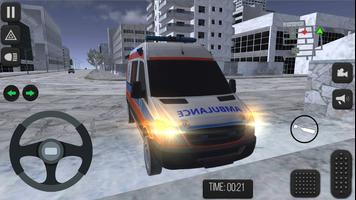 Simulateur d'ambulance Affiche