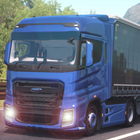 Lkw-Transportlastsimulation Zeichen