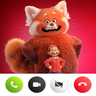 آیکون‌ Turning Red Call Chat Prank