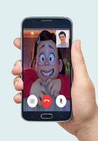 برنامه‌نما Turning Red Call Chat Prank عکس از صفحه