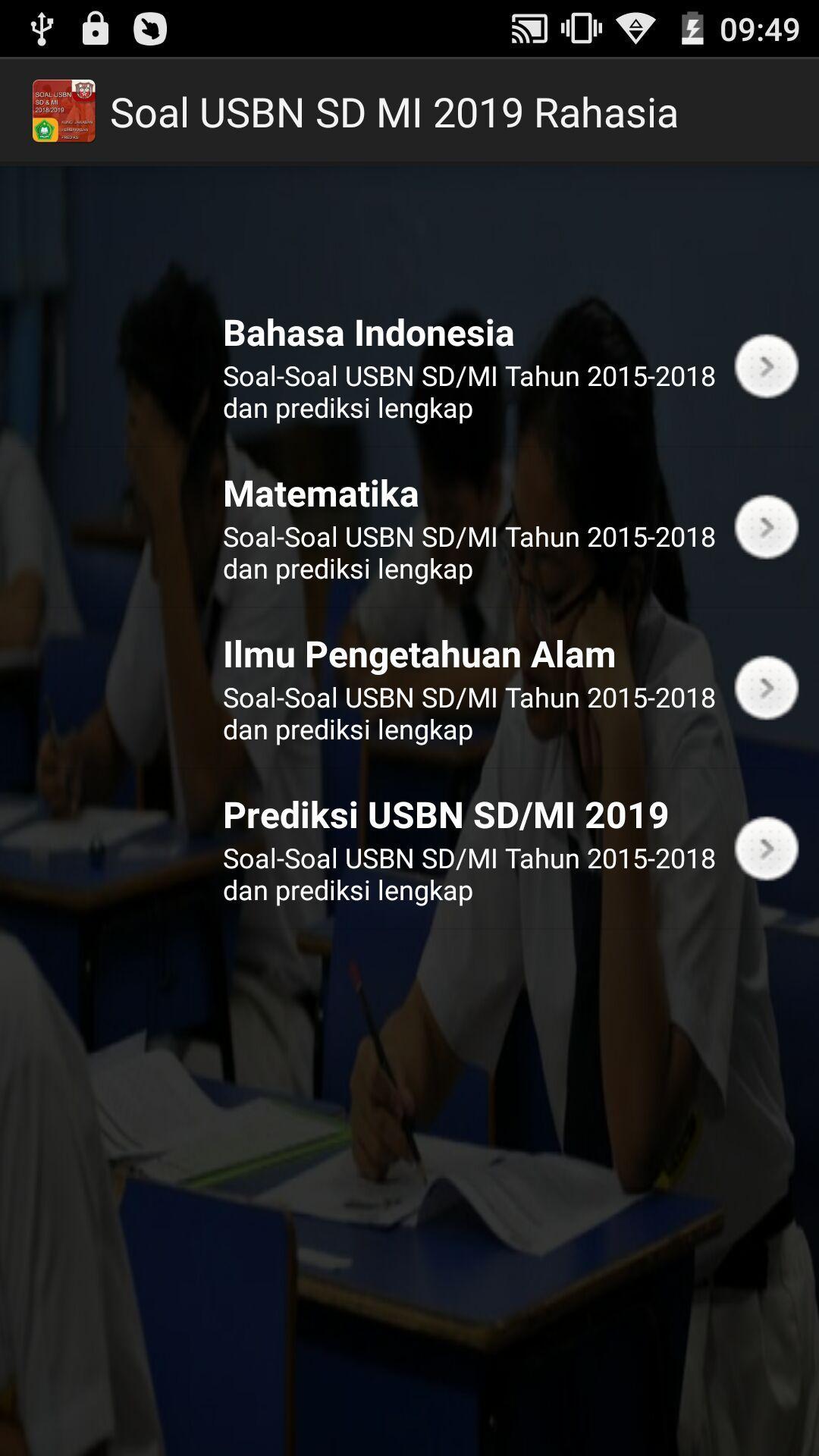 Download Simulasi Soal Unbk Offline Sd Mi 2019 Jawaban