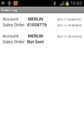 Merlin Order Pad Screenshot 2