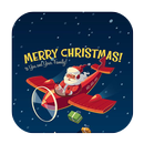 Merry Christmas Airplane Santa Theme APK