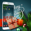 Merry Christmas Green Tree Gift Theme APK