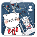 Merry Christmas Kawaii Cat Theme APK
