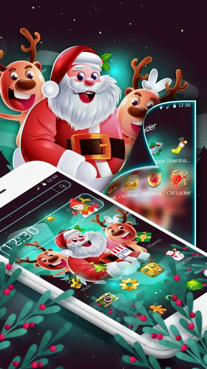 Merry Christmas Santa Claus Theme APK for Android Download
