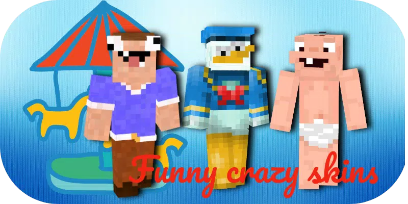 Funny crazy skins noobs for Minecraft PE APK for Android Download Funny crazy skins noobs for Minecraft PE APK for Android Download