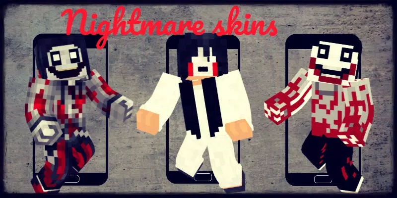 Nightmare sans Minecraft Skins