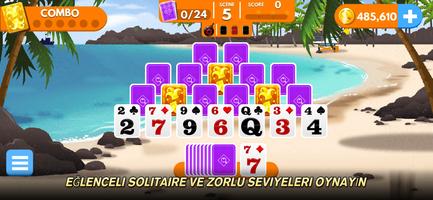 Solitaire Gizemli Kart Oyunu Ekran Görüntüsü 1