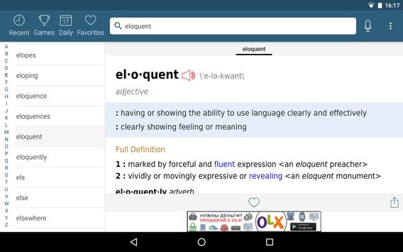 Dictionary - Merriam-Webster 截图 16