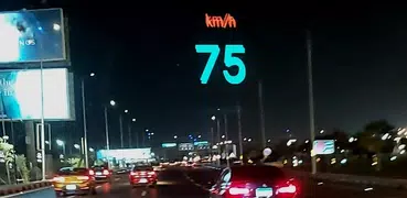 GPS Speedometer on Windshield