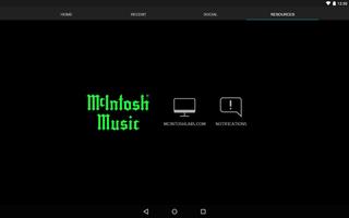 برنامه‌نما McIntosh Music Stream Tablet عکس از صفحه