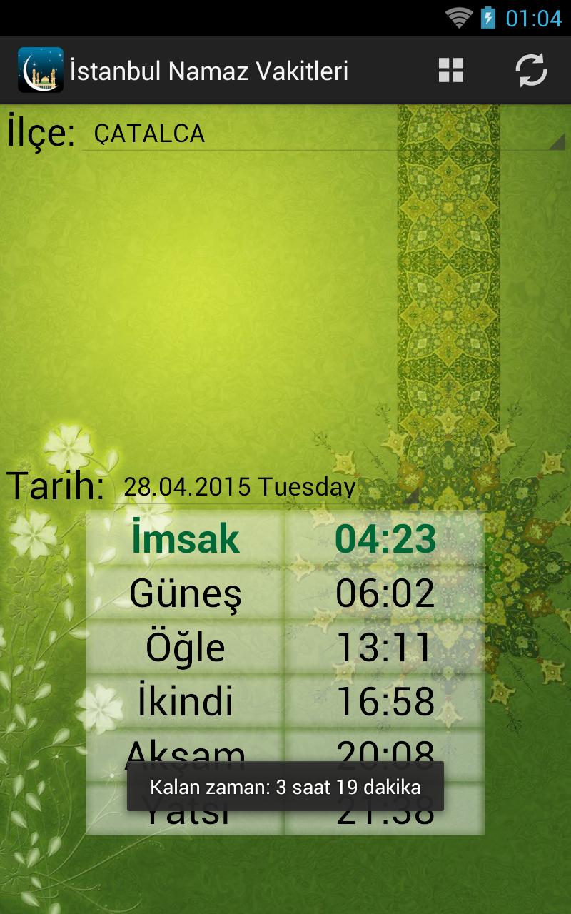 istanbul namaz vakitleri 2021 for android apk download