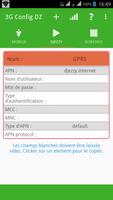 3G/4G Config Dz capture d'écran 2