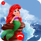 Fake Call From Mermaid Princess:Simulation icône