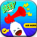 Razor haircut prank & air horn