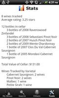 Wine + List, Ratings & Cellar syot layar 3