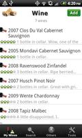 Wine + List, Ratings & Cellar الملصق