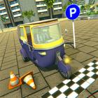 Tuk Tuk Auto Parking Games 3D icône