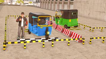 Tuk Tuk Auto Parking Games 3D capture d'écran 3