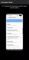 Developer Options اسکرین شاٹ 7