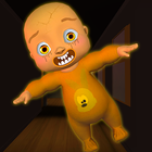 Baby in Horror Yellow House Zeichen