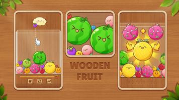 Wooden Fruit Merge Mania ảnh chụp màn hình 1