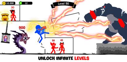 Stick Hero: Infinity Battle Cartaz
