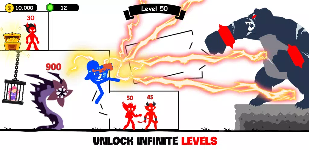 Stickfight Infinity - iOS / Android Review Edamame Reviews