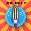 Metal and gold detector icon
