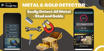 Metal detector & Gold tester poster